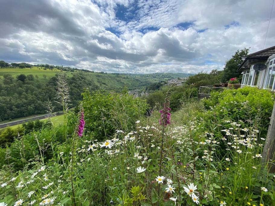 Вілла The Crest Hillside Retreat With Hot Tub Abertillery Екстер'єр фото